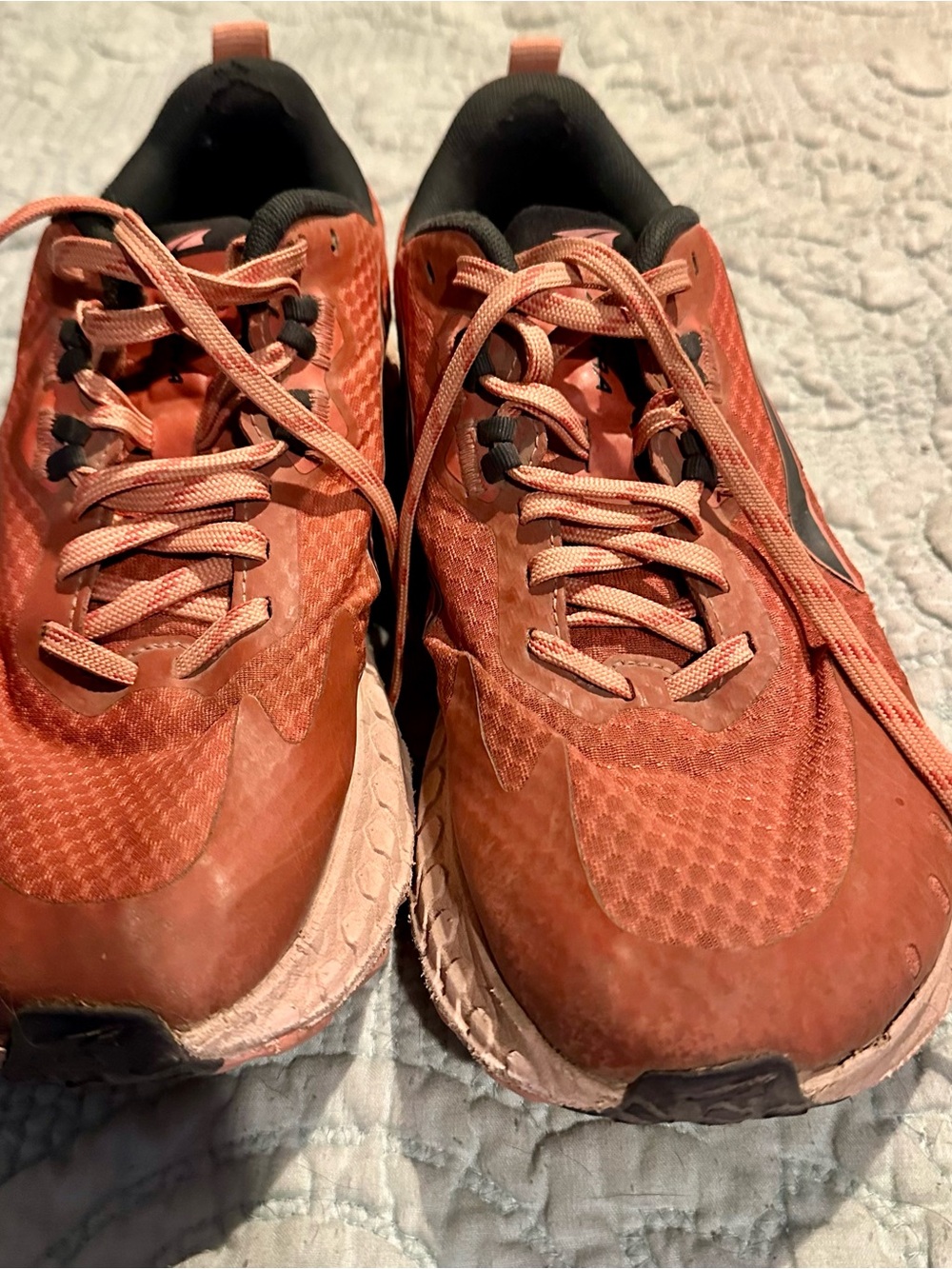Altra Women's trail runners in Orange
